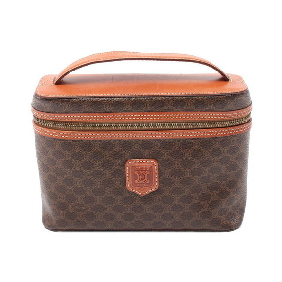 Celine brown Leather Macadam handbag - Picture 1 of 7